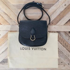 SOLD Louis Vuitton Epi Saint Cloud PM Noir